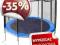 Ultrasport Trampolina ogrodowa z siatką 366cm