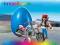 Motocyklista z chopperem, Playmobil 5280, 3+