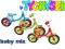 ROWEREK biegowy BABY mix ALEXIS 12''