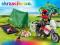 Motocykl na kemping, Playmobil 5438, 4+