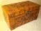 DREWNIANA RZEŹBIONA SZKATUŁKA WYMIARY 12,5*14*25CM