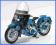DeAgostini 1:24 Moto Guzzi Falcone 500 1976 blue