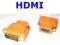 KA5 ADAPTER PRZEJŚCIÓWKA HDMI na DVI FULL HD GOLD