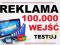 DUŻY ZASIĘG REKLAMY! 100.000 ODBIORCÓW! STATY / FV