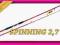 SPINNING 2,70 SPORT FISH WĘGLOWY WĘDKA SUPER TANIO
