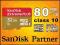 SanDisk MICRO SDHC 32GB EXTREME PLUS CL10 80MB/S