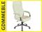 FOTEL BIUROWY Q108 BIAŁY EKOSKÓRA TILT SIGNAL  GDM