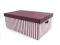 57x33x22cm PUDEŁKO POJEMNIK karton FIOLET