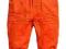 H&amp;M orange SPODNIE na gumie NOWE 86