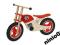 Rowerek Biegowy Czerwony Drewniany PROMOCJA