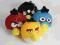 Maskotka Angry Birds długość 9cm Pluszowa