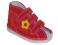 ADAMKI kapcie profilaktyczne  rozmiar 23 czerwony