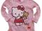 116 Bluzka TUNIKA Hello Kitty z MISIEM róż 673