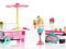 Klocki Mega Bloks Barbie i budka z lodami 80212