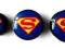 Akrylowy plug - 12mm - SUPERMAN