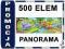 CLEMENTONI 91663 Puzzle PANORAMA 500el KUBUŚ W-wa