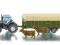 Siku 1863 Traktor New Holland z przyczepą  1:87