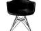 Krzesło inspirowane Eames EPA DAR - black