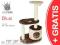 Markowy drapak dla kota CatCare  DR-40 + ZABAWKA