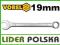 KLUCZ PŁASKO OCZKOWY 19mm CrV 51684 VOREL
