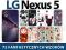 LG Nexus 5 | Fantastic Case ETUI + 2x FOLIA