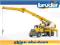 Bruder 02818 MACK Granite dźwig Liebherr