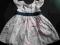 UROCZA SUKIENECZKA +HALECZKA r.68-74 cm