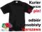 Fruit of the loom t-shirt czarny dla dziecka 9-11