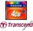 Transcend CF karta pamięci Compact Flash 4GB 133x