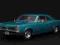 HIGHWAY 61 1:18 Pontiac GTO (1966) Turkusowy