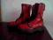 Buty (glany/martensy) firmy STEEL czerwone roz. 36