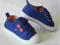 Trampki niebieskie rozmiar 25 ( dł wkładki 15,5cm)