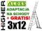 Drabina aluminiowa 3x12 ALOSS na schody + GRATIS