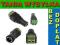 ADAPTER GNIAZDO DC 2,5mm / 5,5mm ZLACZKA LED