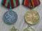 Medale 4 x Rosja - Weteran Trudu + XX + XXX + 60 l