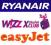 Rezerwacje Wizzair, WIZZ AIR, RYANAIR - Rabaty !!!
