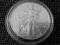 USA DOLLAR 1 OZ SREBRO 999 w kapslu
