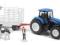 USA TOYS - HIT! ZESTAW NEW HOLLAND Z PRZYCZEPĄ