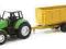 USA TOYS - HIT! ZESTAW TRAKTOR Z PRZYCZEPĄ