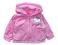 KURTKA HELLO KITTY NA 74 CM PUDROWY RÓŻ PIĘKNA