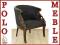 NOWY STYLOW RĘCZNIE RZEŹBIONY FOTEL MAHOŃ PROMOCJA