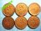 1 CENT- CANADA - LOT - (6 szt.).