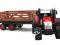Traktor, ciągnik z przyczepą - duży zestaw ok.36cm