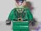 LEGO BATMAN - RIDDLER człowiek ZAGADKA - custom