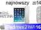 najnowszy SREBRNY iPad MINI RETINA Wi-Fi 16GB w24H