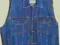 GENERIC męska KAMIZELKA dżinsowa na guziki XL