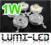 LED 1W 350mA ZIELONA EPILED 80lm od LUMI-LED