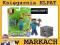 Figurka ruchoma Minecraft  Steve + akcesoria