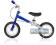 NIEBIESKI ROWEREK BIEGOWY DLA DZIECKA NA WIOSNĘ FV