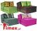 FOTEL ROZKŁADANY kanapa SOFA PUFA MATERAC15cm